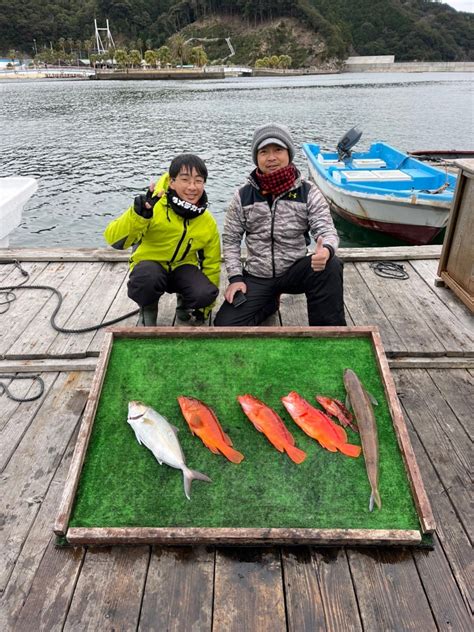 1月30日の釣果 三重県大紀町・錦のレンタルボート・シーランドの釣果ブログ