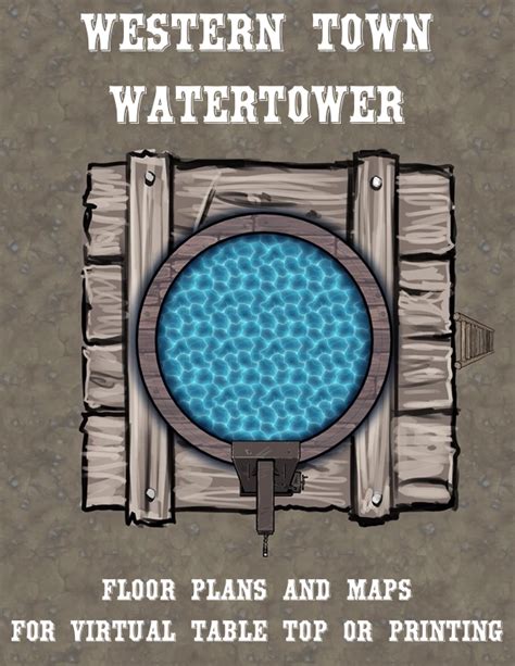 Western Town Water Tower Mmpapps Drivethrurpg