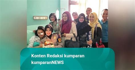 Korban Rusuh Di Mako Brimob Iptu Sulastri Dapat Kejutan Ulang Tahun