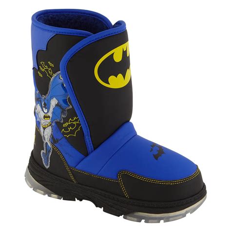 Character Boys Batman Winter Boot Classic Superhero Style From Kmart