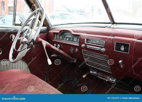 Old Car interior stock image. Image of abandoned, vintage - 1141477