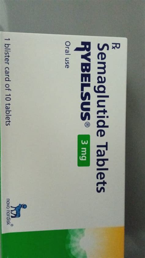 Rybelsus Semaglutide 3 Mg Packaging Size 10 Tab At Rs 2594 Stripe In