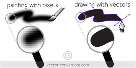 Mapa De Bits Vs Imagen Vectorial Mapa De Bits By Edvard AndrÉ