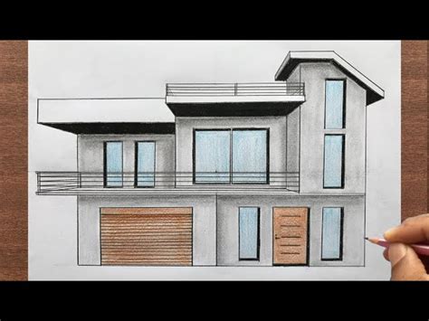 Architectural Drawings Of Modern Houses