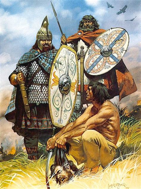 Dacian Celtic Warriors Nd Century Ad Angus Mcbride Dracula Ch U