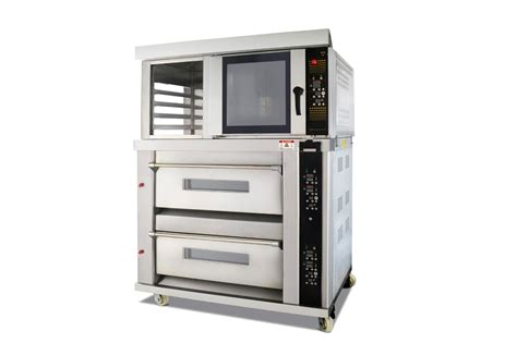 Two Decks Four Trays Convection Oven Oven For Bakery Dc