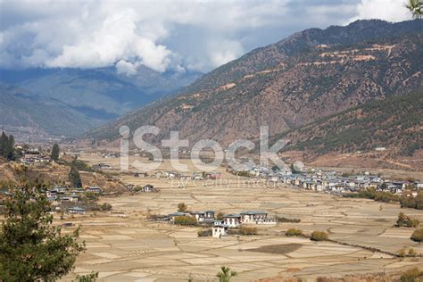 Paro Valley And Town Stock Photo Royalty Free FreeImages