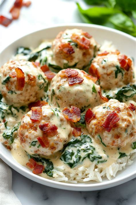 Baked Chicken Ricotta Meatballs That Oven Feelin