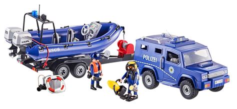 Gsg9 1 87 Unité spéciale Collection Playmobil Véhicules de Police