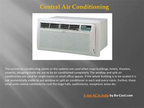 Air Conditioning System: Air Conditioning System Types