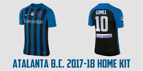 Atalanta 2017-18 Home Jersey