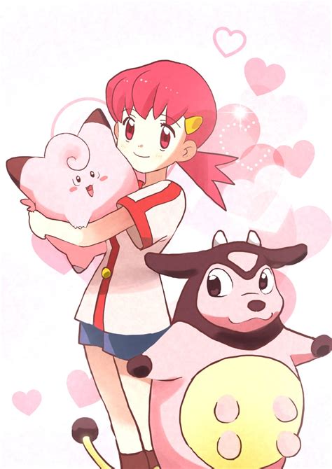 Clefairy Whitney And Miltank Pokemon And 2 More Drawn By Kyanos B