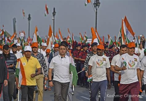 Youth Of Jandk Love ‘tiranga Says Lg Manoj Sinha Kashmir Observer