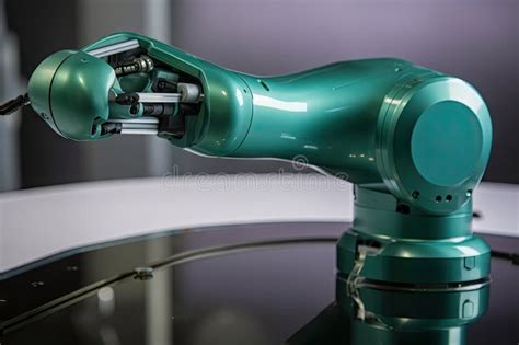 Cierre Del Brazo De Los Robots Colaborativos Con Sus Delicados Dedos