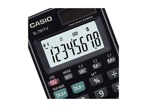 Calculadora De Bolso Casio SL 797TV o Melhor Preço é no Zoom