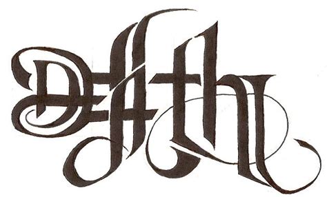 Life/Death ambigram by soldadoporvida - Fanart Central