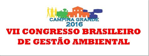 Vii Congresso Brasileiro De Gesto Ambiental