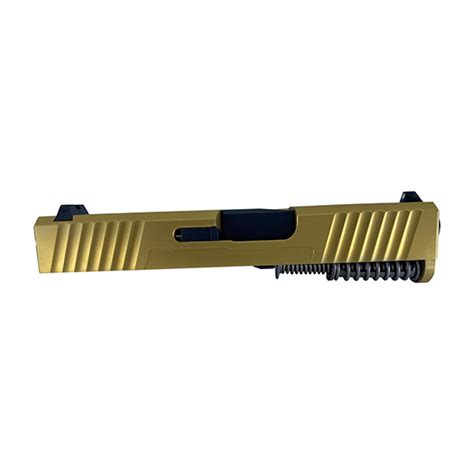 Glock 43 Standard Complete Upper Goldblack Watchdog Tactical