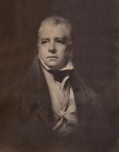 Sir Walter Scott Scottish Novelist And Poet C1826 1894