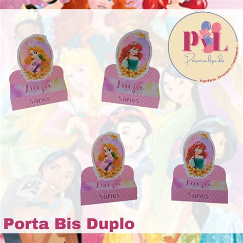 Kit Lembrancinhas Personalizadas As Princesas De Disney