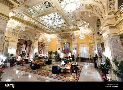 Hermitage Hotel Nashville Lobby Hi Res Stock Photography And Images Alamy