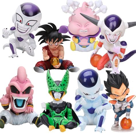 Dragon Ball Z Frieza Figure Middle Finger Japanese Anime Gingfood