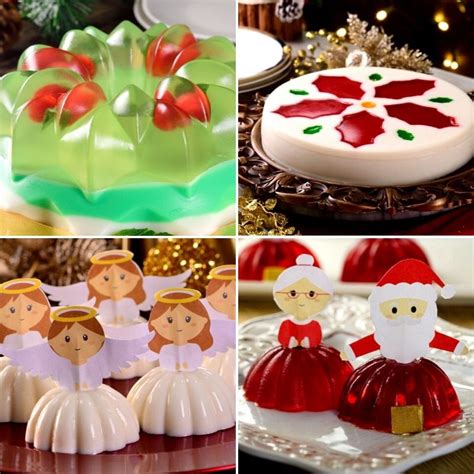 Gelatinas Navideñas Sencillas Gelatinas Navideñas Recetas De