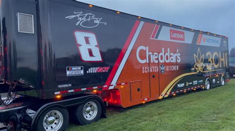 A look inside of a NASCAR hauler - WENY News