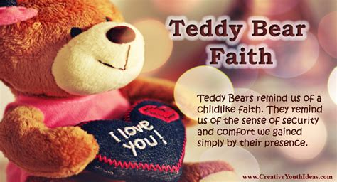 Teddy Bear Faith Creative Youth Ideas