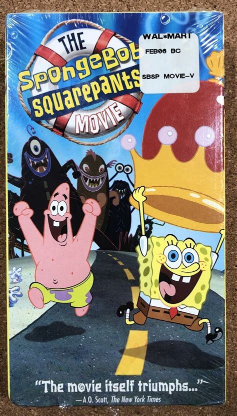 Spongebob Movie Vhs