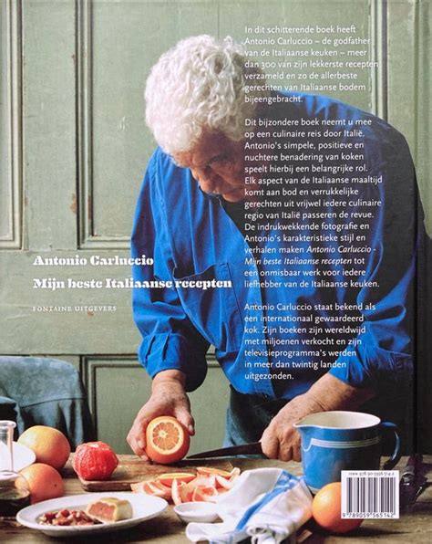 Carluccio Mijn Beste Italiaanse Recepten Antonio Carluccio 9789059565142 Boeken Bol