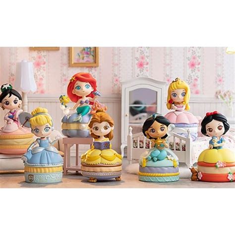 Jual NEW SALE Disney Princess Macaron Jewelry Box Series Miniso