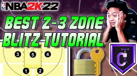 HOW TO RUN THE BEST 2 3 ZONE BLITZ DEFENSE IN NBA 2K22 Ultimate