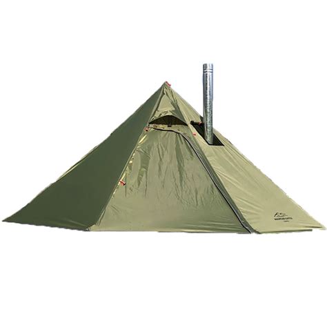 Tipi Hot Tent With Fire Retardant Stove Jack For Flue Pipes Person