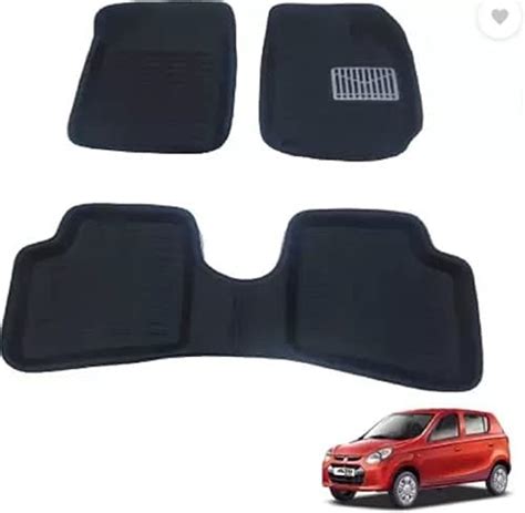 Auto Addict Eva D Mat For Maruti Suzuki Alto Black Amazon In