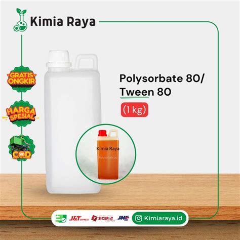 Jual Polysorbate 80 Tween 80 1kg Shopee Indonesia