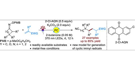 Radical Cc Bond Cleavage Addition Cascade Of Benzyl Cycloketone Oxime