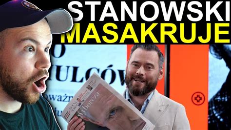 SPYSIŃSKI reaguje na STANOWSKI VS GAZETA WYBORCZA YouTube