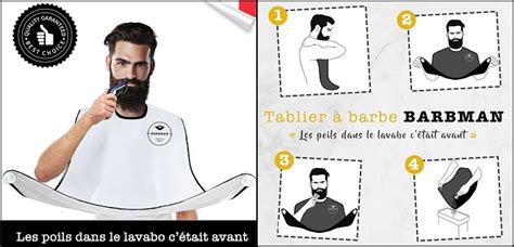 Bavoir à barbe la solution pour un rasage propre BARBEDEVIKING FR