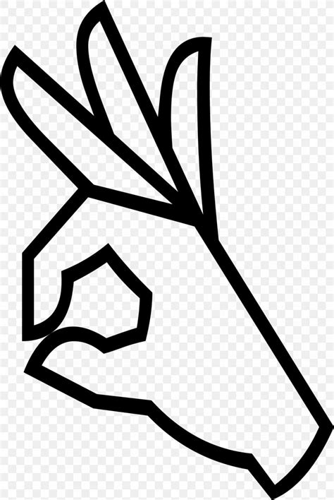 OK Hand Symbol Sign Language, PNG, 1571x2350px, Hand, Artwork, Black, Black And White, Finger ...