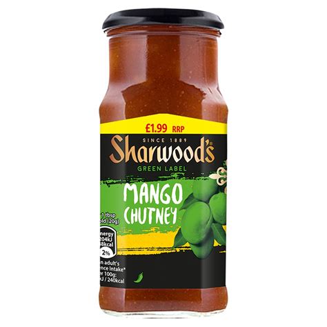 Sharwood S Mango Chutney G Bb Foodservice