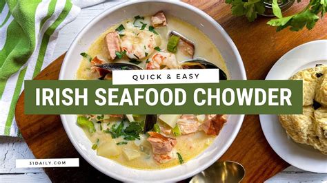 Irish Seafood Chowder Youtube