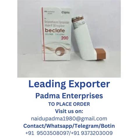 Beclate Cfc Free Inhaler At Rs Unit Pharmaceutical Tablets In