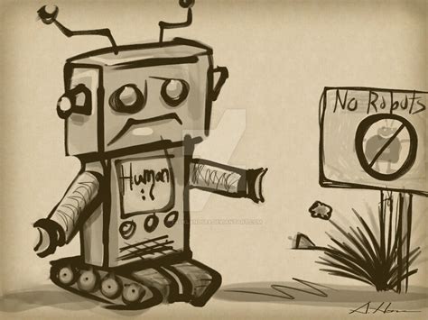 The Sad Robot- Ipad Art by falklands89 on DeviantArt