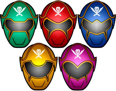 Power Rangers Super MegaForce Masks by KalEl7 on DeviantArt