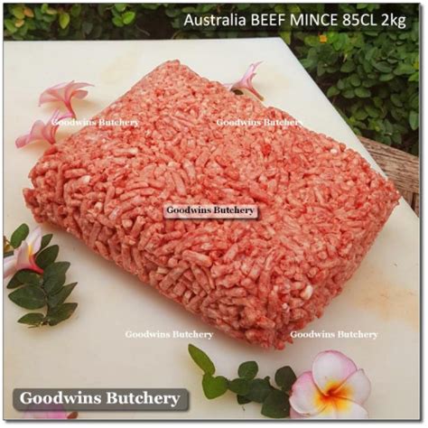 Australia Beef Mince 85cl Daging Sapi Giling Frozen 2 Kg Pack Price Kg