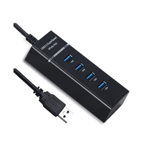 XBOSS C8 4 Port USB 3 0 Hub High Speed 5Gbps Transfer Speed Lightweight ...