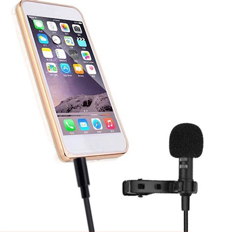 M Mini Portable Lavalier Microphone Condensateu Grandado