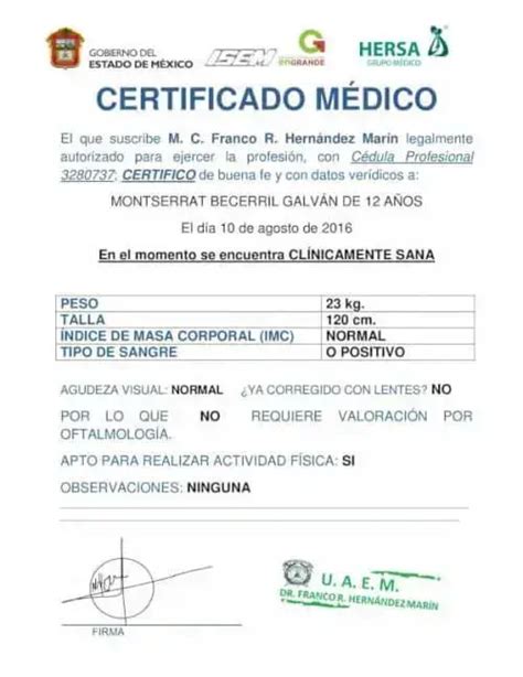 Certificado M Dico Aqu Te Mostramos Todo Lo Que Necesitas Saber