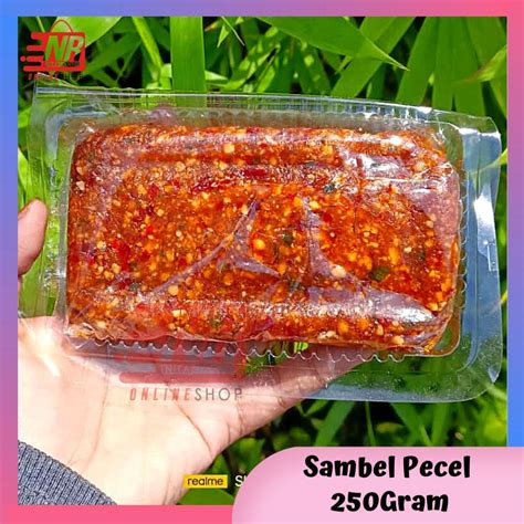 Jual Sambal Pecel Madiun Gram Sambal Kacang Sambal Kacang Asli